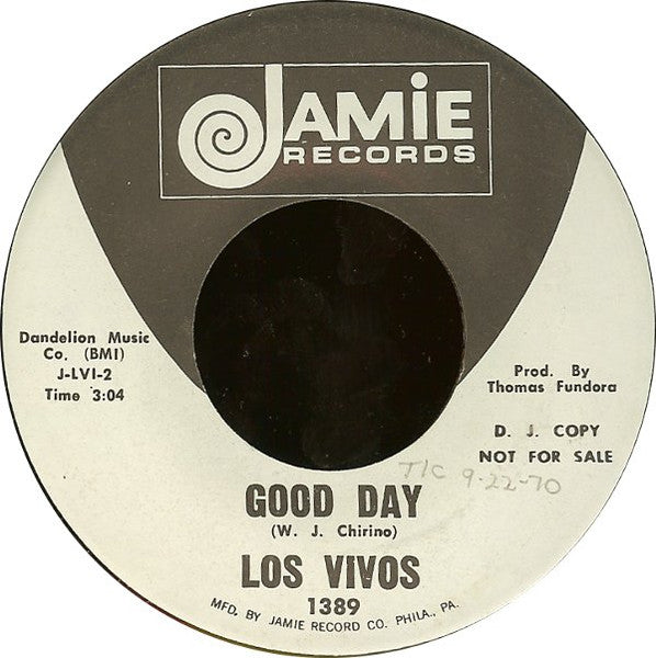 Los Vivos : You (7", Single, Promo)
