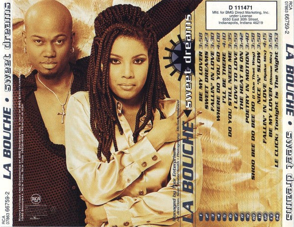La Bouche : Sweet Dreams (CD, Album, Club)