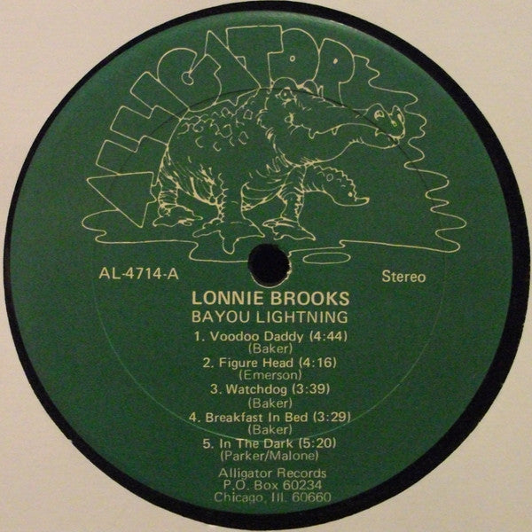 Lonnie Brooks : Bayou Lightning (LP, Album)