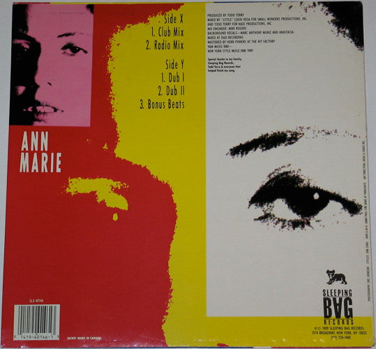Ann-Marie : With Or Without You (12")