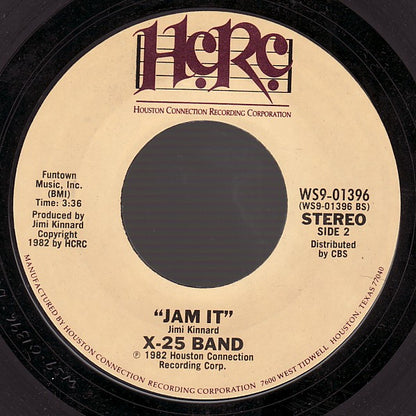 X-25 Band : Black Hole Bop (7", Styrene)