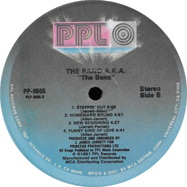 Band AKA : The Band (LP, Album)