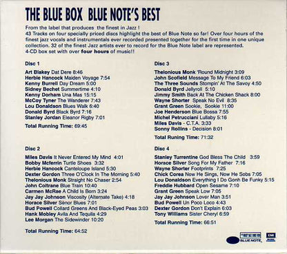 Various : The Blue Box (Blue Note's Best) (4xCD, Comp)
