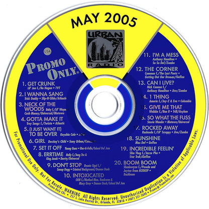 Various : Promo Only Urban Radio May 05 (CD, Comp, Promo)