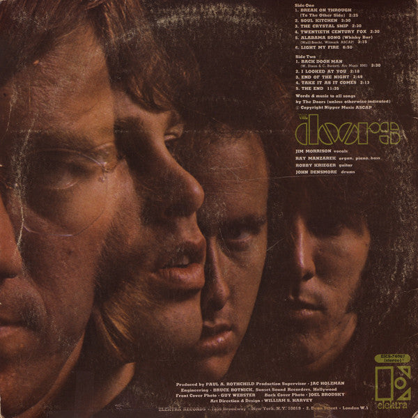 The Doors : The Doors (LP, Album, Club, RE)