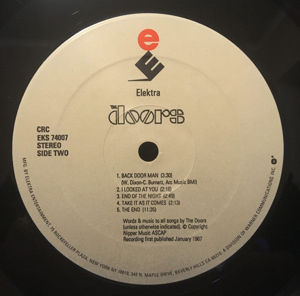 The Doors : The Doors (LP, Album, Club, RE)