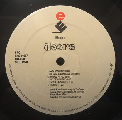 The Doors : The Doors (LP, Album, Club, RE)