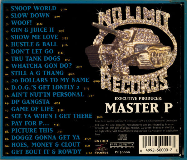 Snoop Dogg : Da Game Is To Be Sold, Not To Be Told (CD, Album, Q P)