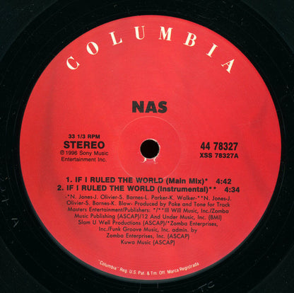 Nas : If I Ruled The World (12")