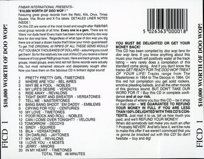 Various : $10,000 Of Doo Wop! (CD, Comp)