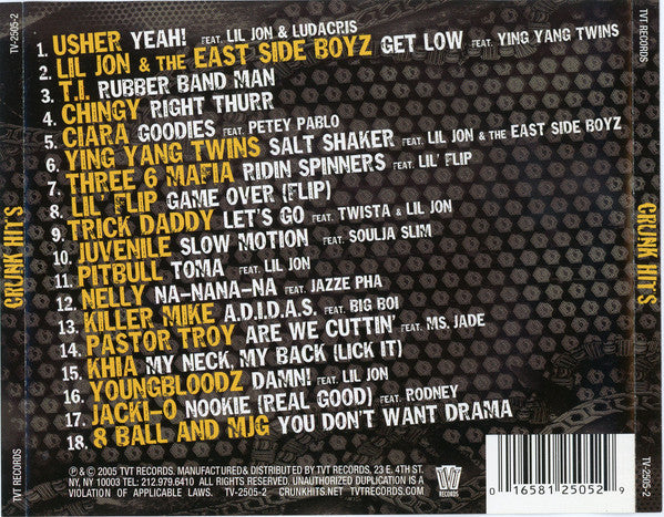 Various : Crunk Hits (CD, Comp)
