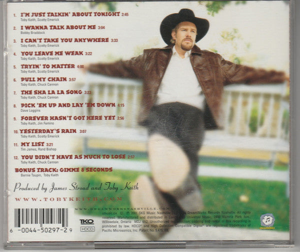 Toby Keith : Pull My Chain (HDCD, Album)