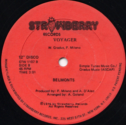The Belmonts : I'll Never Fall In Love Again (12")