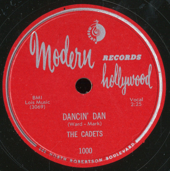 The Cadets : Dancin' Dan / I Got Loaded (10")