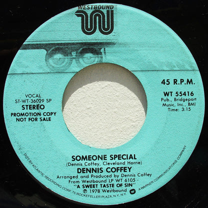 Dennis Coffey : Gimme That Funk / Someone Special (7", Promo)
