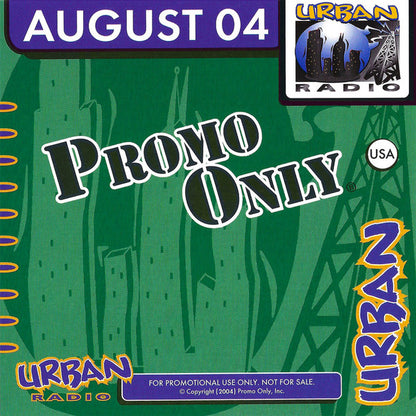 Various : Promo Only Urban Radio: August 2004 (CD, Comp, Promo)
