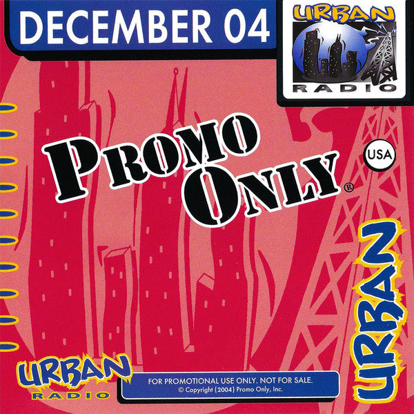 Various : Promo Only Urban Radio: December 2004 (CD, Comp, Promo)