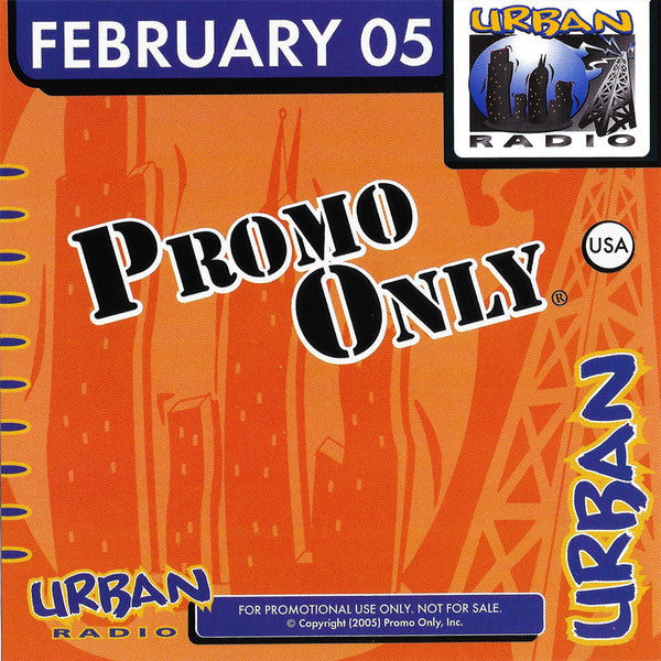 Various : Promo Only Urban Radio: February 2005 (CD, Comp, Promo)