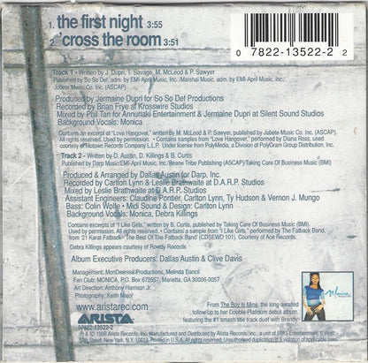 Monica : The First Night (CD, Single, Car)