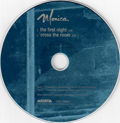 Monica : The First Night (CD, Single, Car)