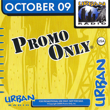 Various : Promo Only Urban Radio: October 2009 (CD, Comp, Promo)