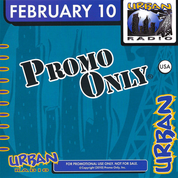 Various : Promo Only Urban Radio: February 2010 (CD, Comp, Promo)