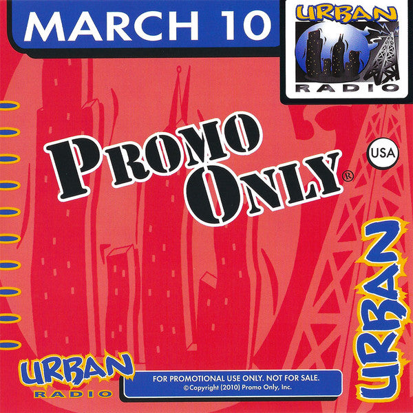 Various : Promo Only Urban Radio: March 2010 (CD, Comp, Promo)