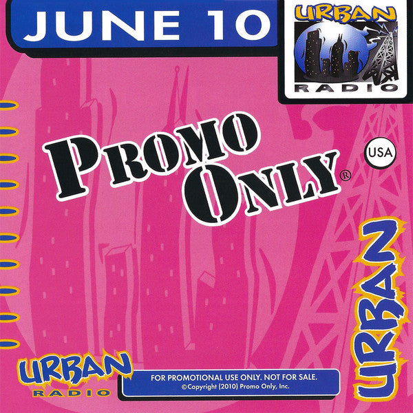 Various : Promo Only Urban Radio: June 2010 (CD, Comp, Promo)