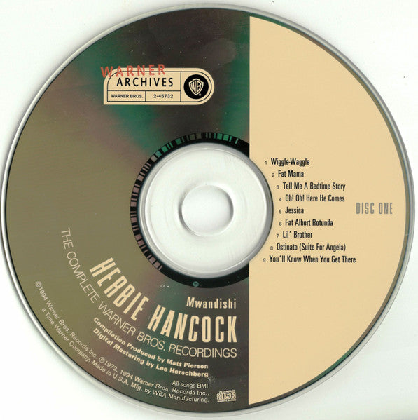 Herbie Hancock : Mwandishi - The Complete Warner Bros. Recordings (2xCD, Comp)