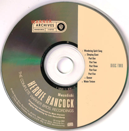 Herbie Hancock : Mwandishi - The Complete Warner Bros. Recordings (2xCD, Comp)