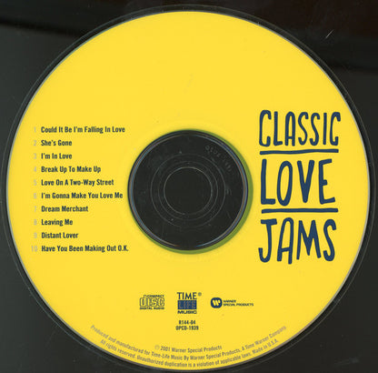 Various : Classic Love Jams (CD, Comp)