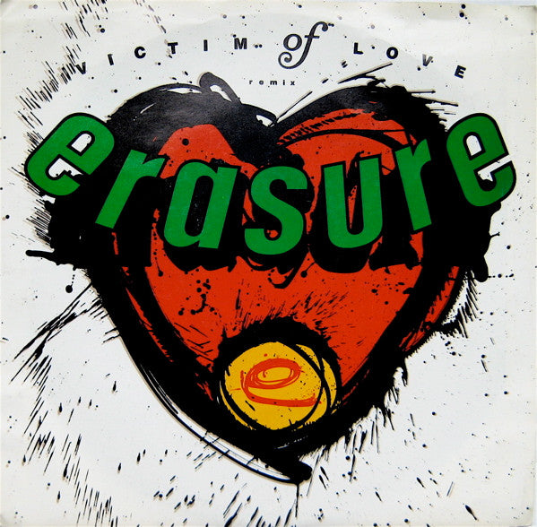 Erasure : Victim Of Love (Remix) (7", Single, Styrene)