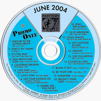 Various : Promo Only Rhythm Radio: June 2004 (CD, Comp, Promo)