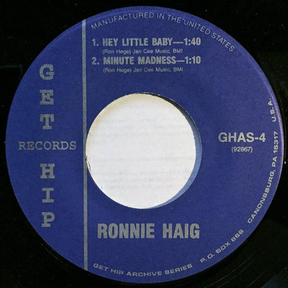 Ronnie Haig : Hey Little Baby (7", RE)