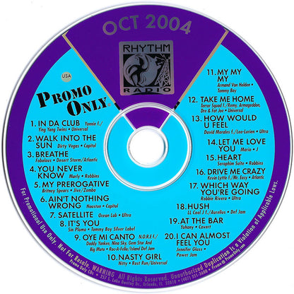Various : Promo Only Rhythm Radio: October 2004 (CD, Comp, Promo)