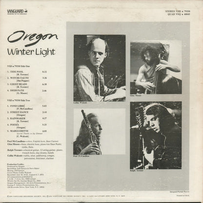 Oregon : Winter Light (LP, Album)
