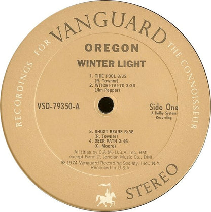 Oregon : Winter Light (LP, Album)