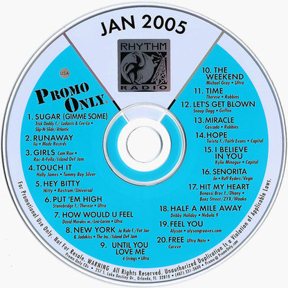 Various : Promo Only Rhythm Radio: January 2005 (CD, Comp, Promo)
