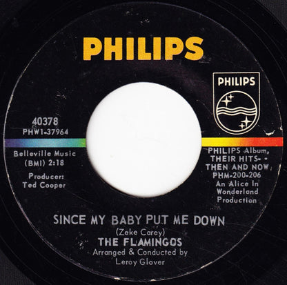 The Flamingos : Brooklyn Boogaloo / Since My Baby Put Me Down (7")