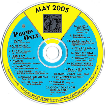 Various : Promo Only Rhythm Radio: May 2005 (CD, Comp, Promo)