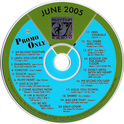 Various : Promo Only Rhythm Radio (June 2005) (CD, Comp, Promo)