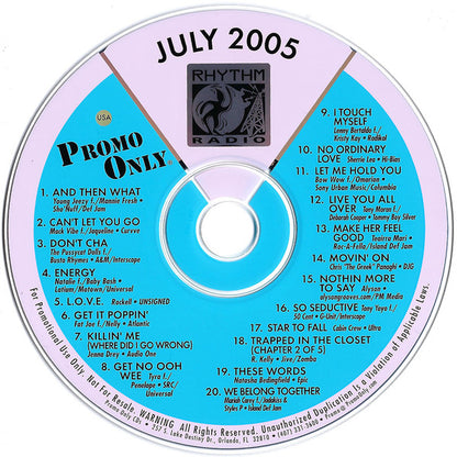 Various : Promo Only Rhythm Radio: July 2005 (CD, Comp, Promo)