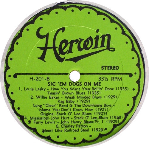 Various : Sic 'Em Dogs On Me (LP, Comp)