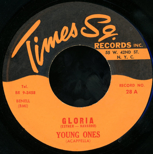The Young Ones (9) : Gloria / Just Two Kinds Of People (7")