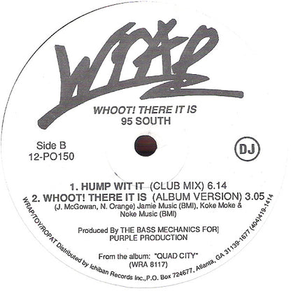 95 South : Whoot! There It Is (12", Promo)