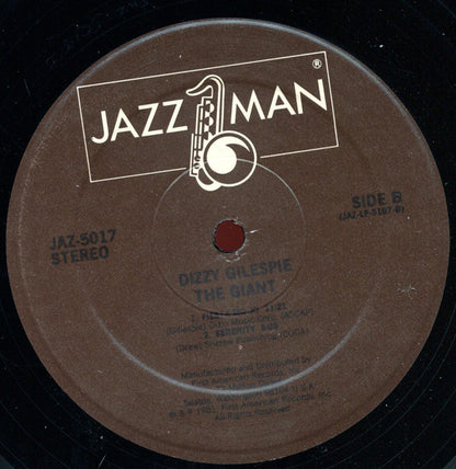 Dizzy Gillespie : The Giant (LP, Album, RE)