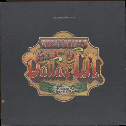 Various : Texas Guitar - From Dallas To L.A. (LP, Album, Comp, Mono)
