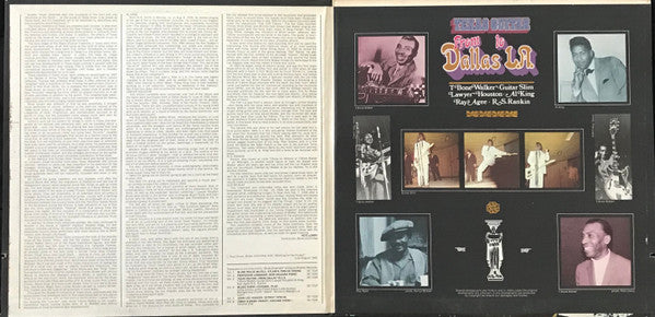 Various : Texas Guitar - From Dallas To L.A. (LP, Album, Comp, Mono)