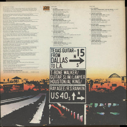 Various : Texas Guitar - From Dallas To L.A. (LP, Album, Comp, Mono)