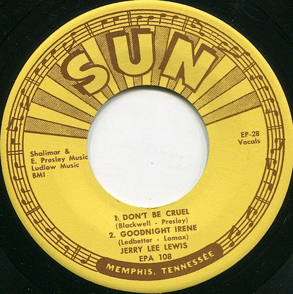 Jerry Lee Lewis : Don't Be Cruel (7", EP)